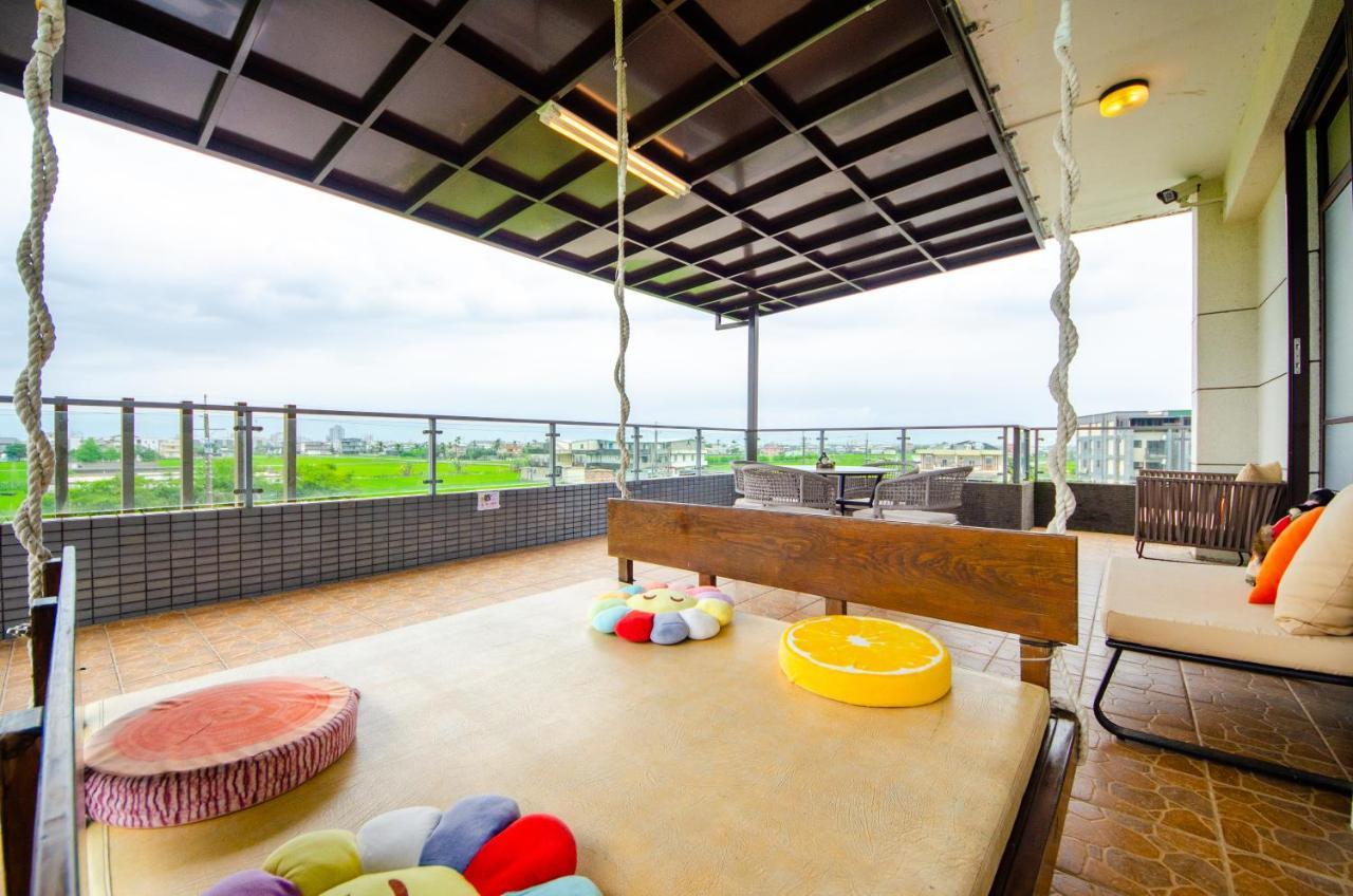 宜人生活溜滑梯親子民宿 Easylife B&B 冬山郷 エクステリア 写真