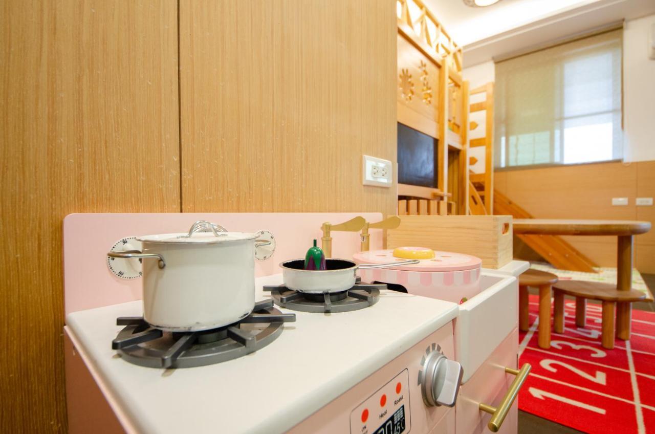 宜人生活溜滑梯親子民宿 Easylife B&B 冬山郷 エクステリア 写真