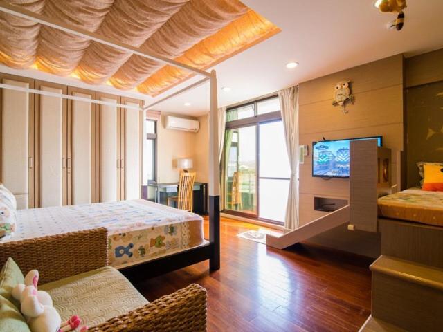 宜人生活溜滑梯親子民宿 Easylife B&B 冬山郷 エクステリア 写真